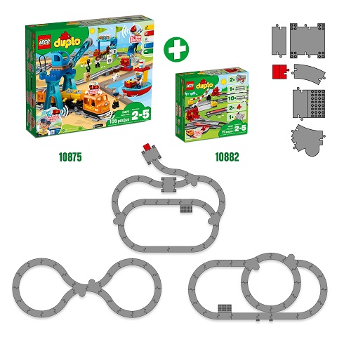 Buy LEGO® DUPLO® Train Tracks 10882 Building Blocks (23 Piece)