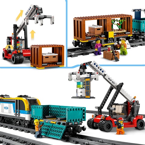 Lego City Freight Train 60336 Building Kit 1153 Pcs Set factory sealed