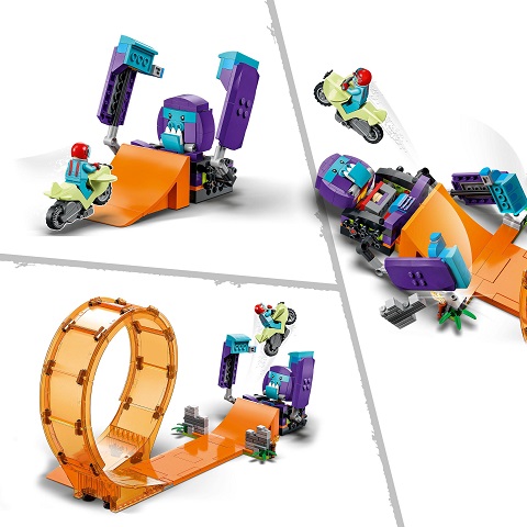 LEGO 60338 | Stunt LEGO - en Smashing Loop specialist DUPLO BRICKshop 5702017162072 Chimpanzee 