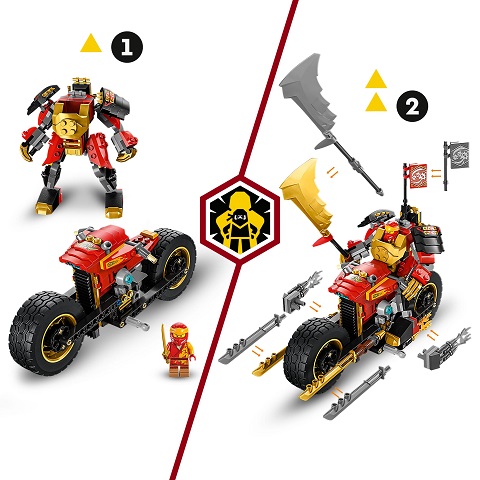 LEGO 71783 Kai's Mech Rider EVO | 5702017412993 | BRICKshop - LEGO en DUPLO  specialist