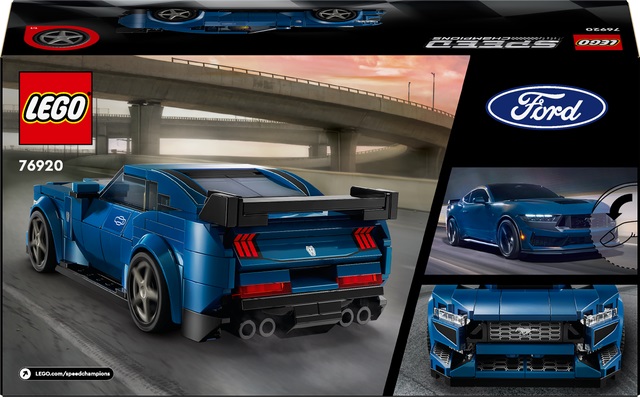 LEGO 76920 Ford Mustang Dark Horse Sports Car, 5702017583730